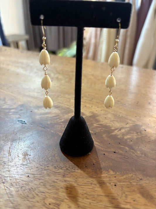 Gold-Filled Petite Pikake Triple Dangles