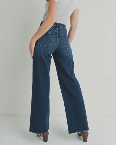 Wide Leg Denim Jeans