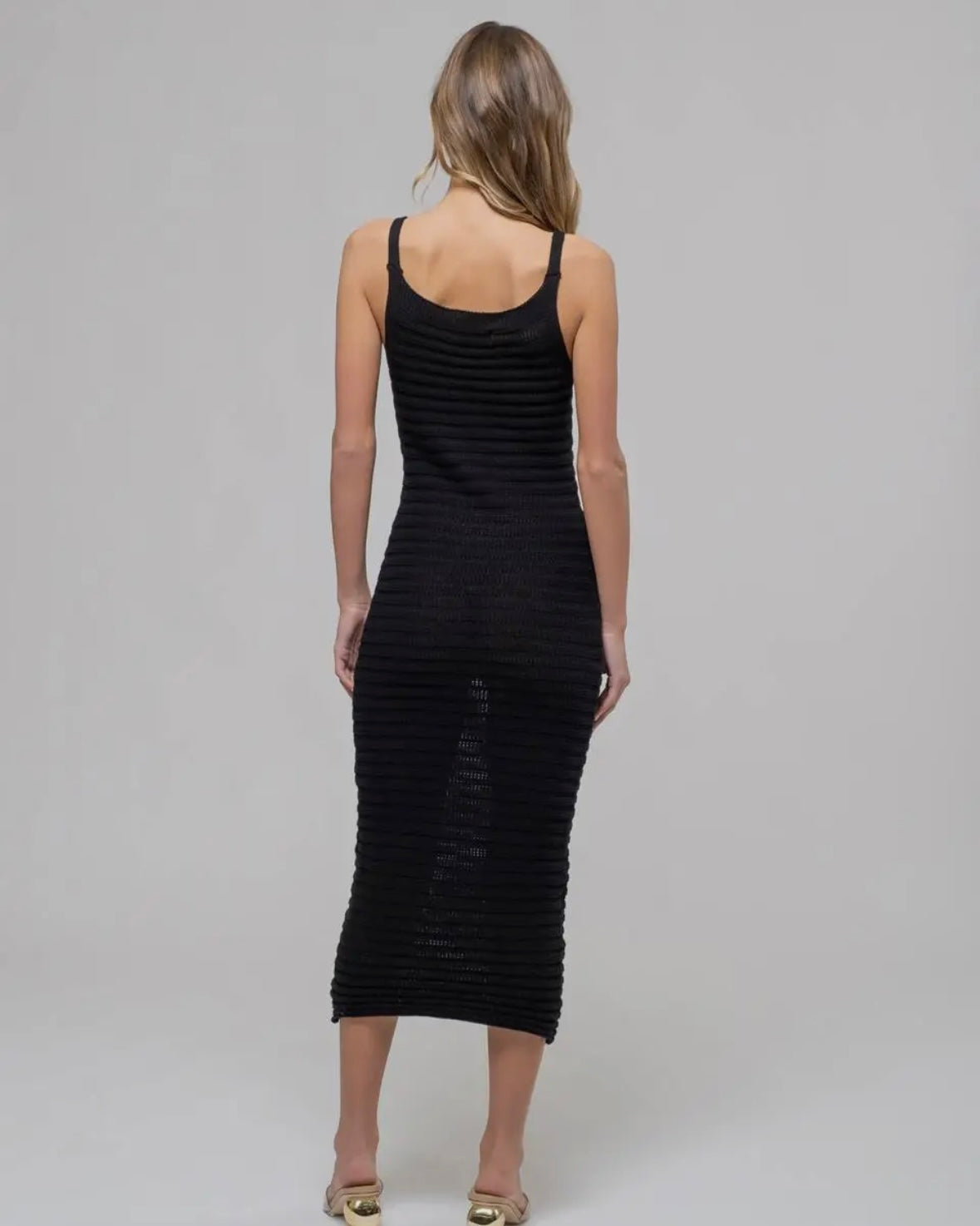 Crochet Midi Dress