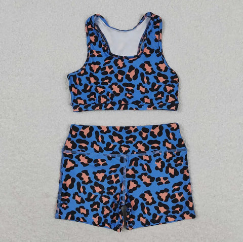 Girl's Cheetah Print Activewear