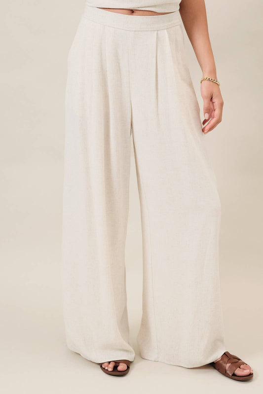 Linen Wide Leg Pants