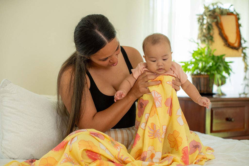 Native Pua Baby Swaddle