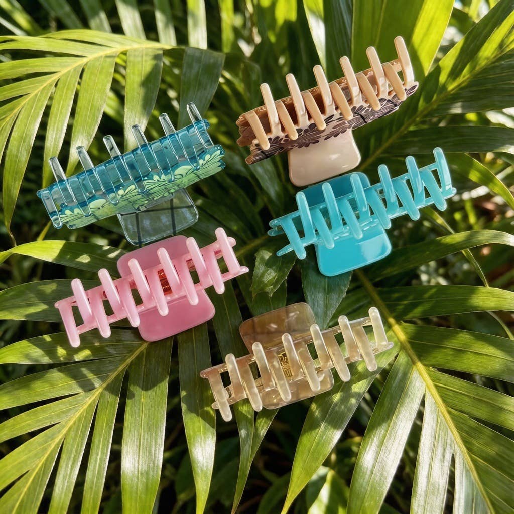 Hawaiian Quilt Hair Claw