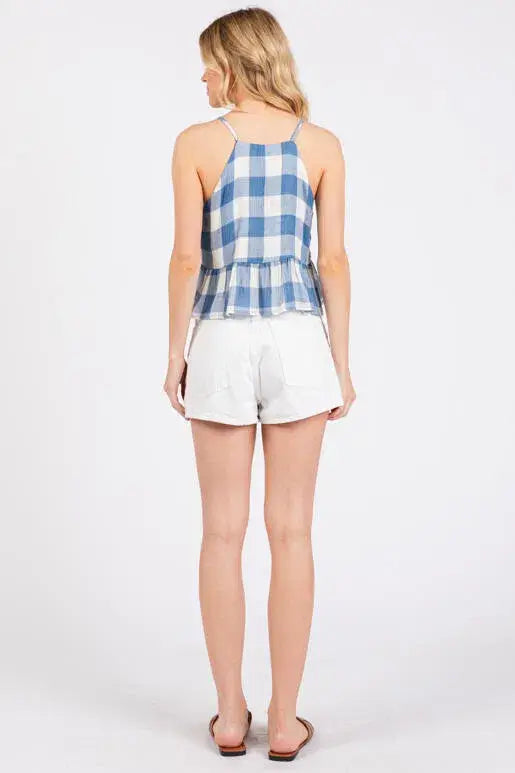 Deep V-neck Baby Dall Cami Top