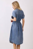 Tencel Denim Shirt Dress