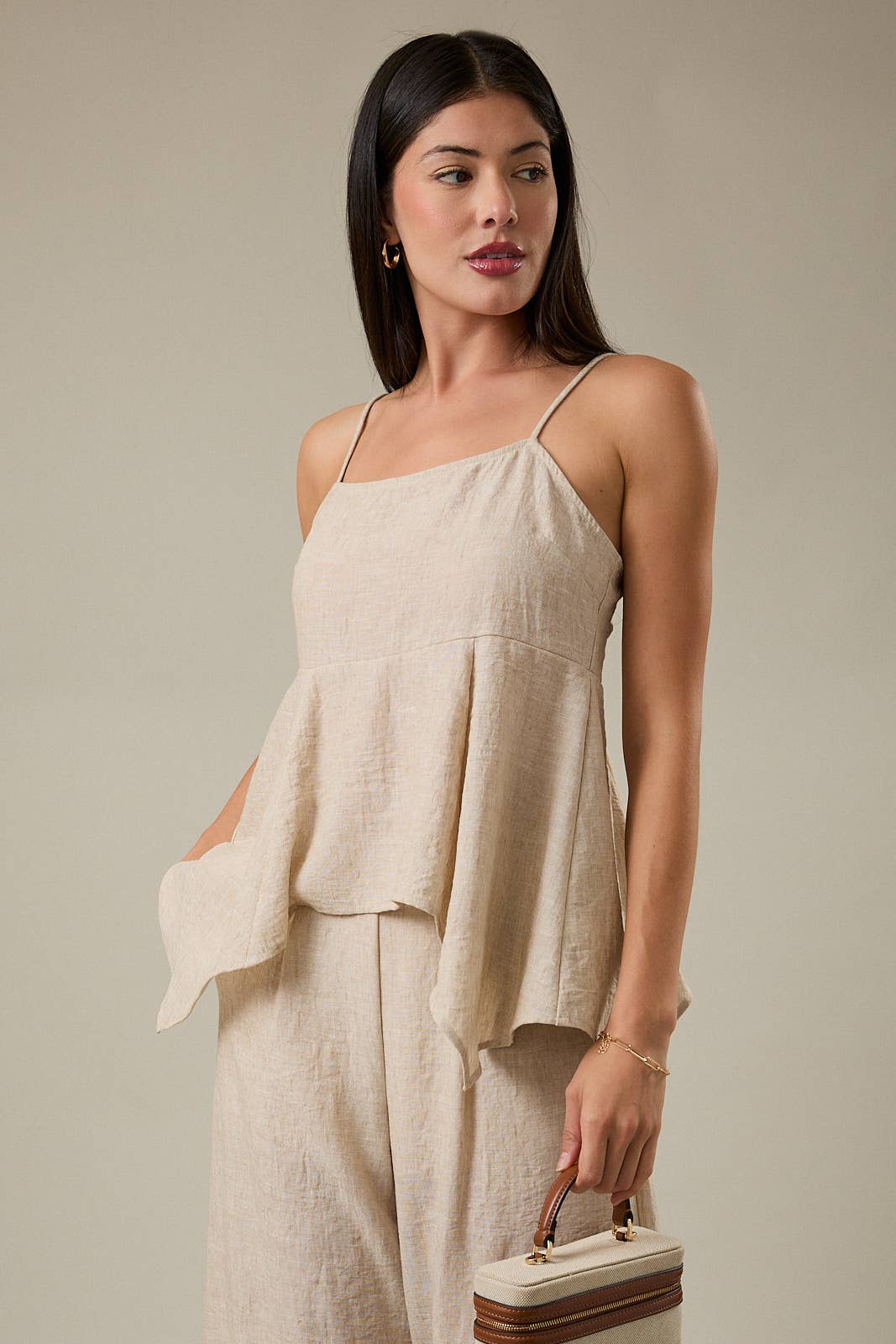 Smocked Hankey Hem Top