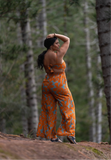 Paradise Now- Women's Tie Back Jumper in Valley