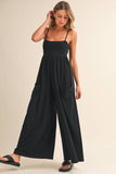 Empire Waist Wide Leg Jumpsuit