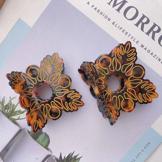 Tortoise Shell Claw Clip