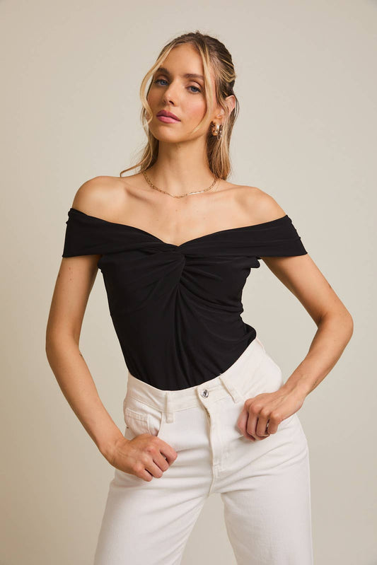 FRONT TIE SLEEVELESS TOP