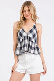 Deep V-neck Baby Dall Cami Top
