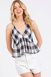Deep V-neck Baby Dall Cami Top