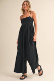 Empire Waist Wide Leg Jumpsuit