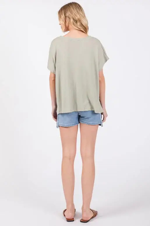 Thermal Oversized Top