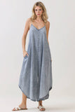 Denim Slouchy Jumpsuit