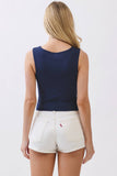 Double Layer Crop Tank
