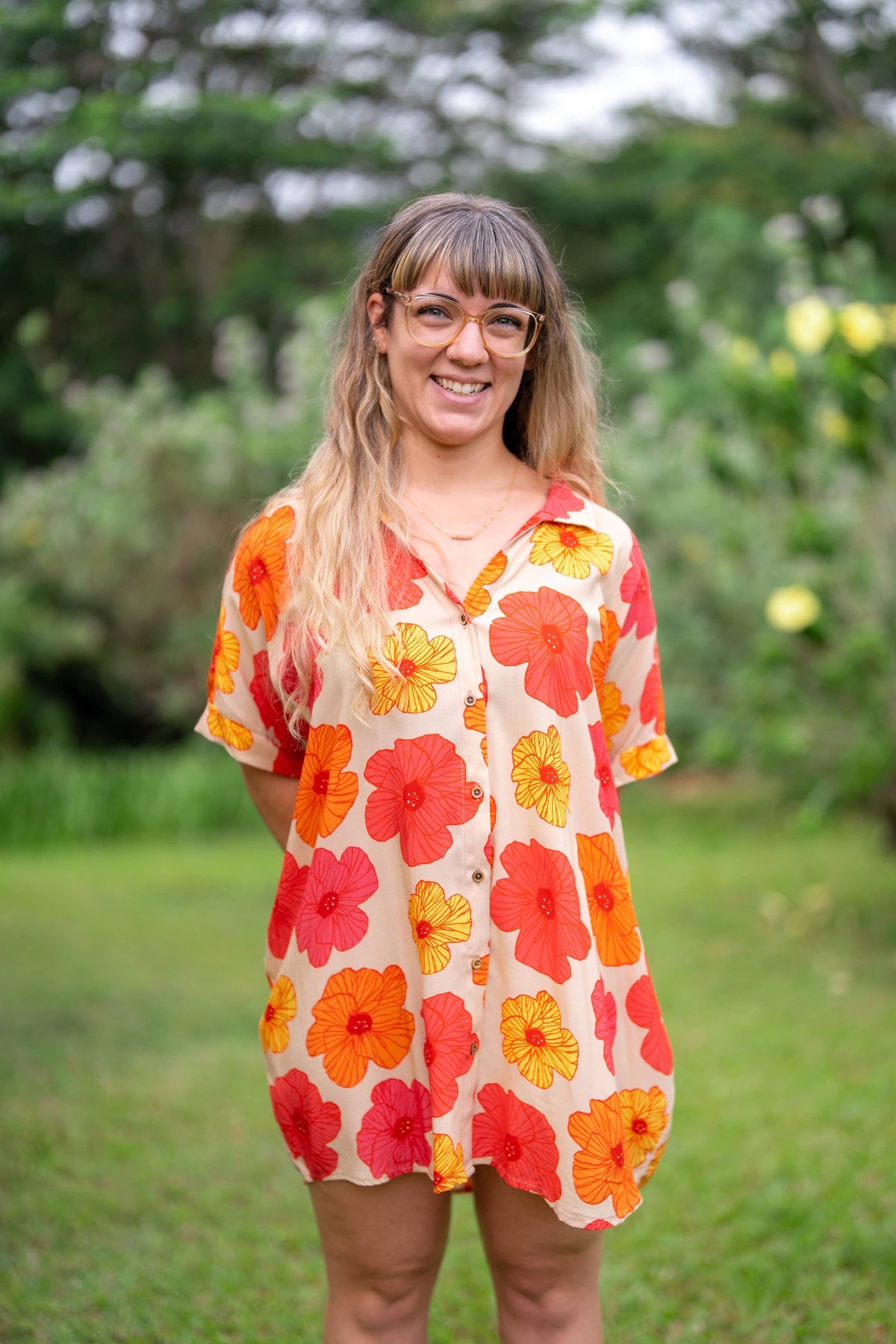 Women’s Oversized Shirt in Neutral Hau