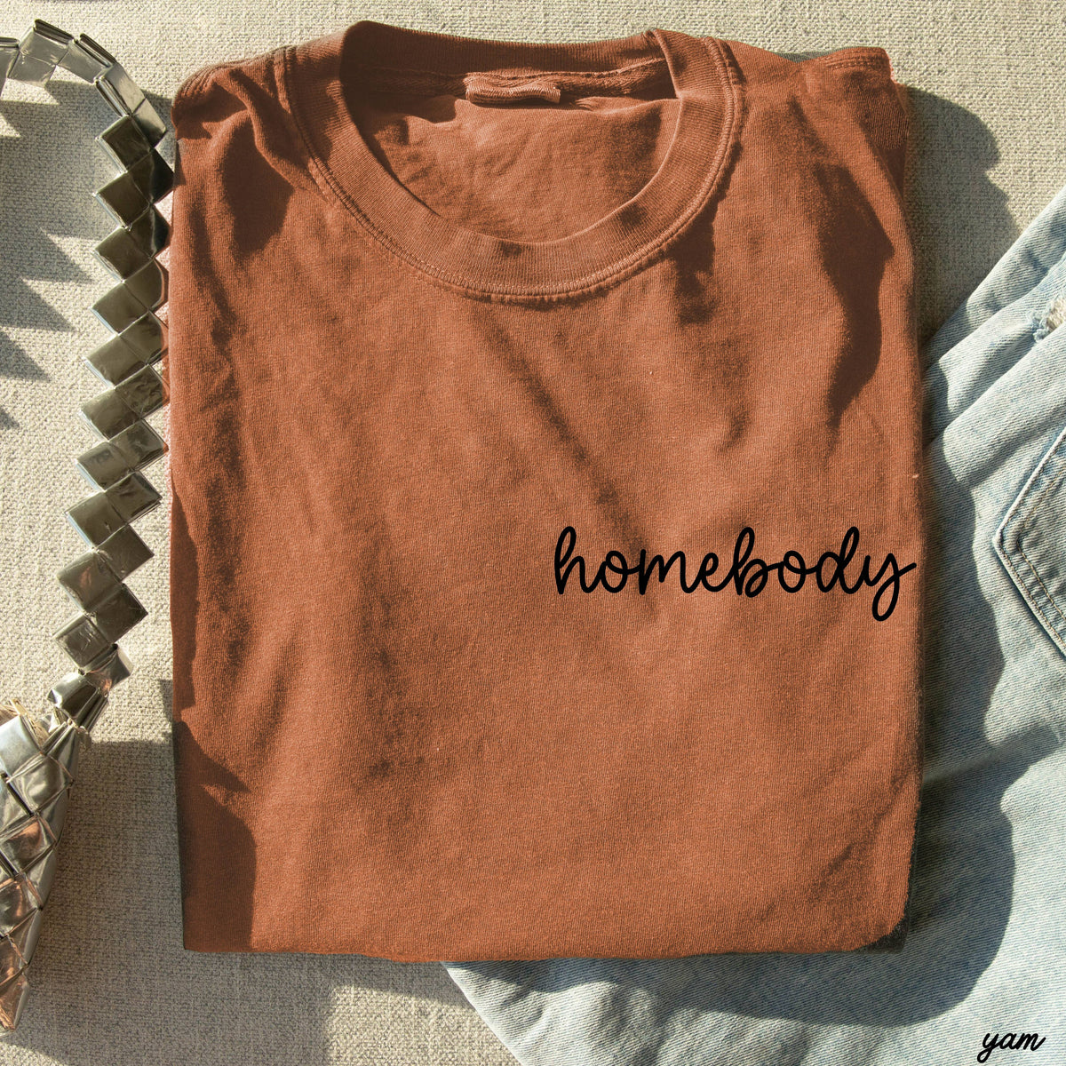 Homebody Cursive Tee