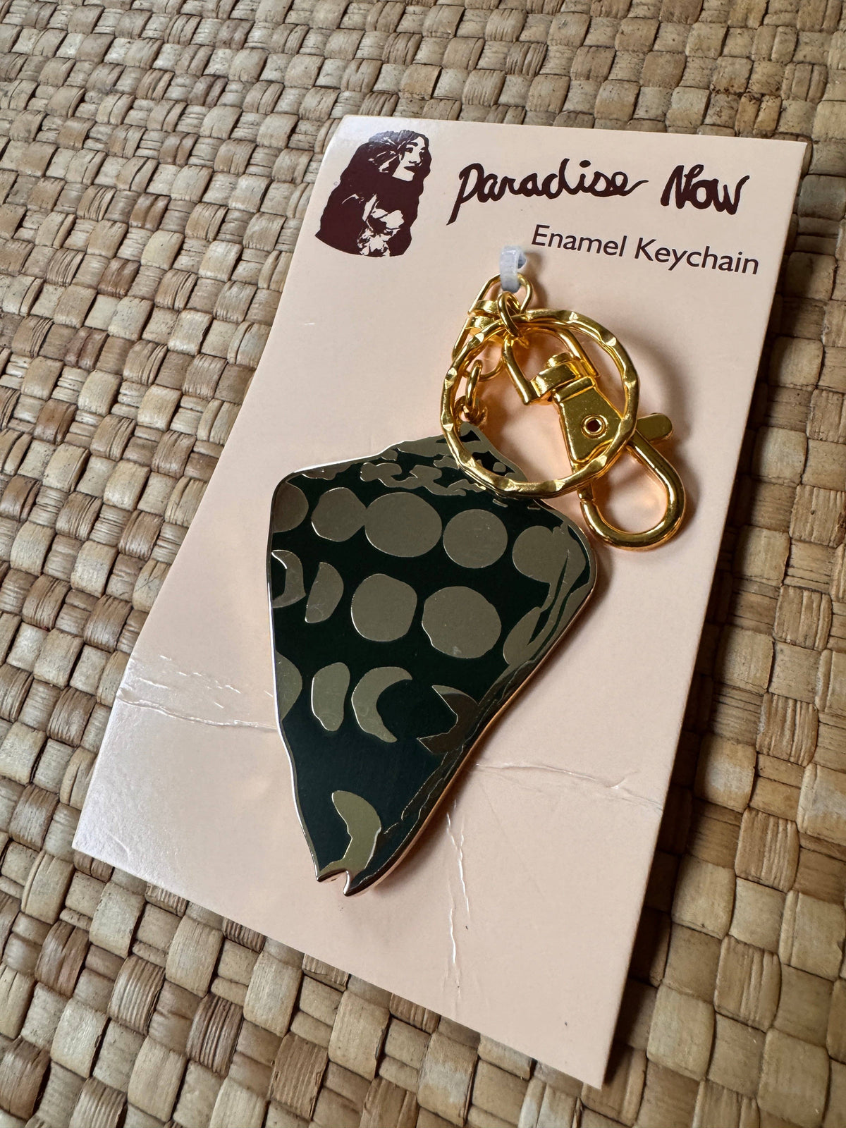 Paradise Now- Mahina Cone Keychain / Purse Charm