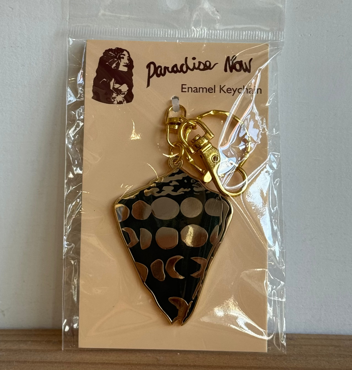 Paradise Now- Mahina Cone Keychain / Purse Charm