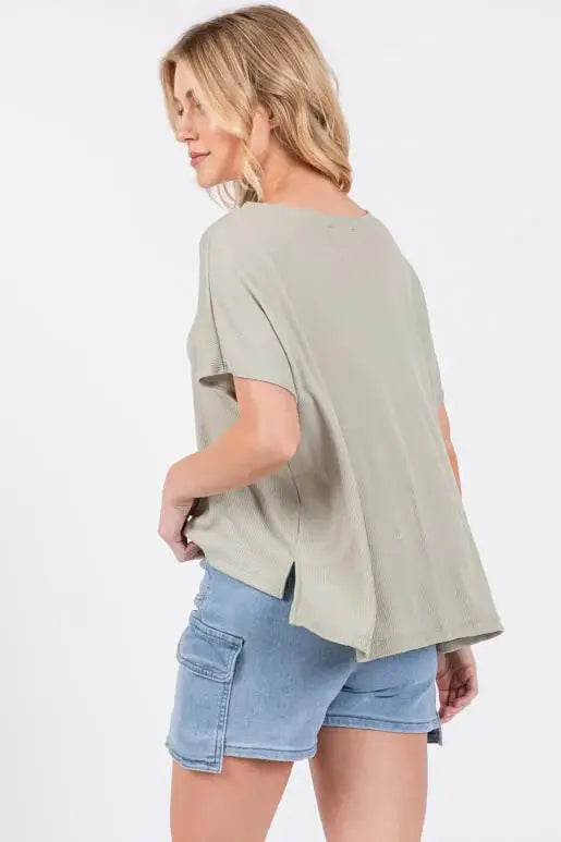 Thermal Oversized Top