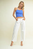 Mid-Rise Barrel Jean