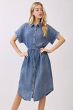 Tencel Denim Shirt Dress