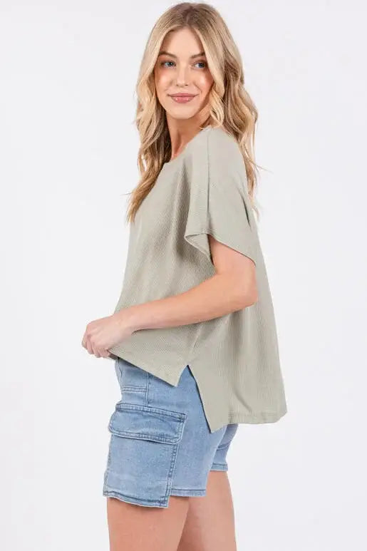Thermal Oversized Top