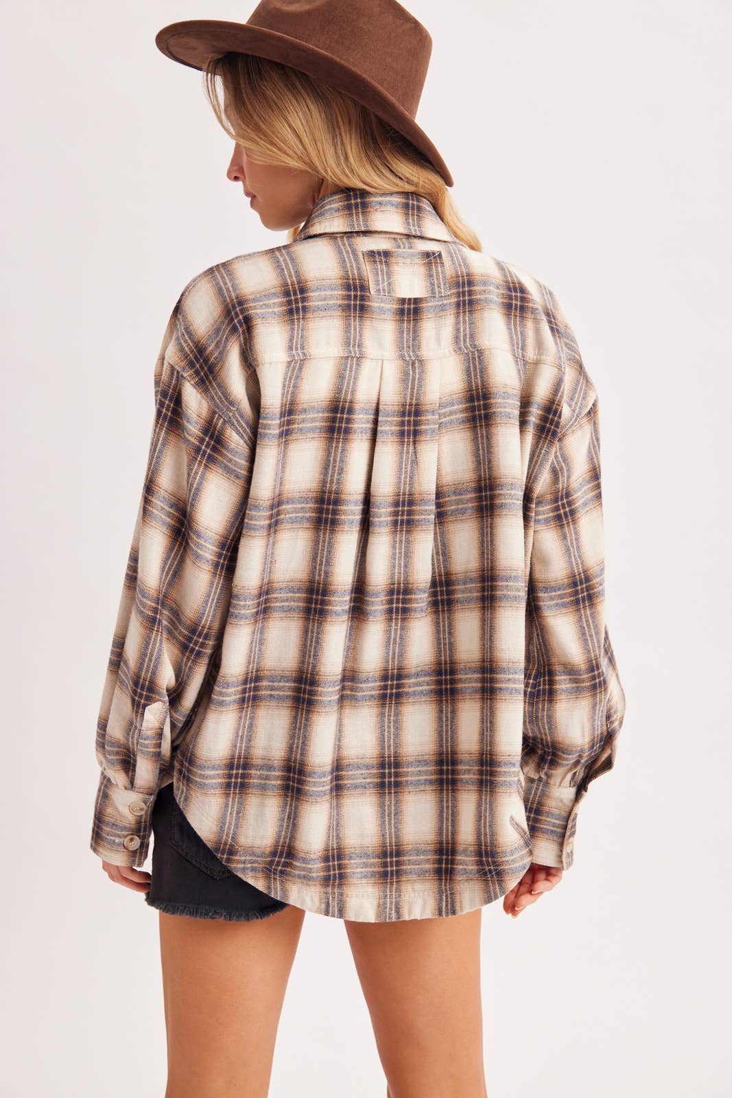 Plaid Relaxed Button Down