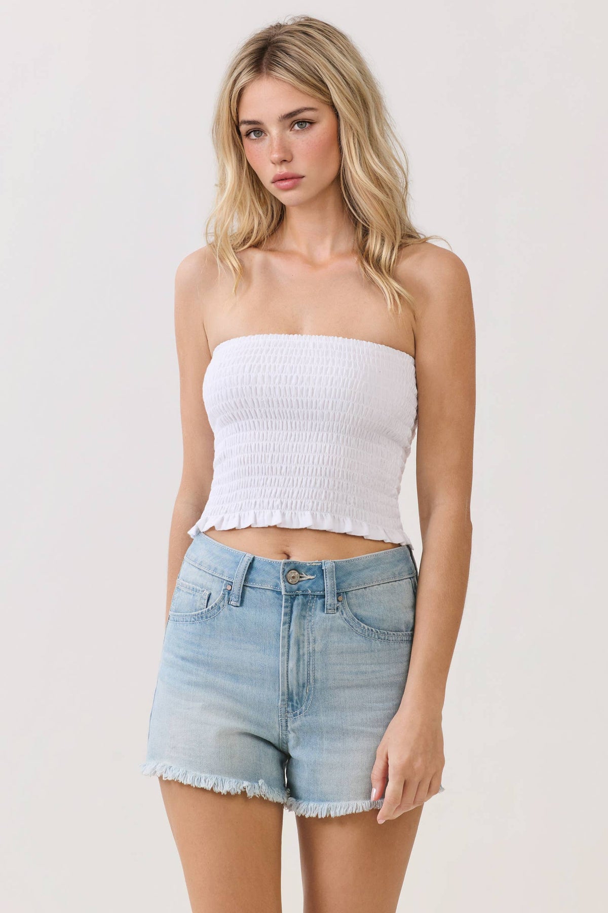 Smocked Tube Top