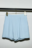 PLEATED DETAIL SHORTS
