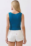 Double Layer Crop Tank