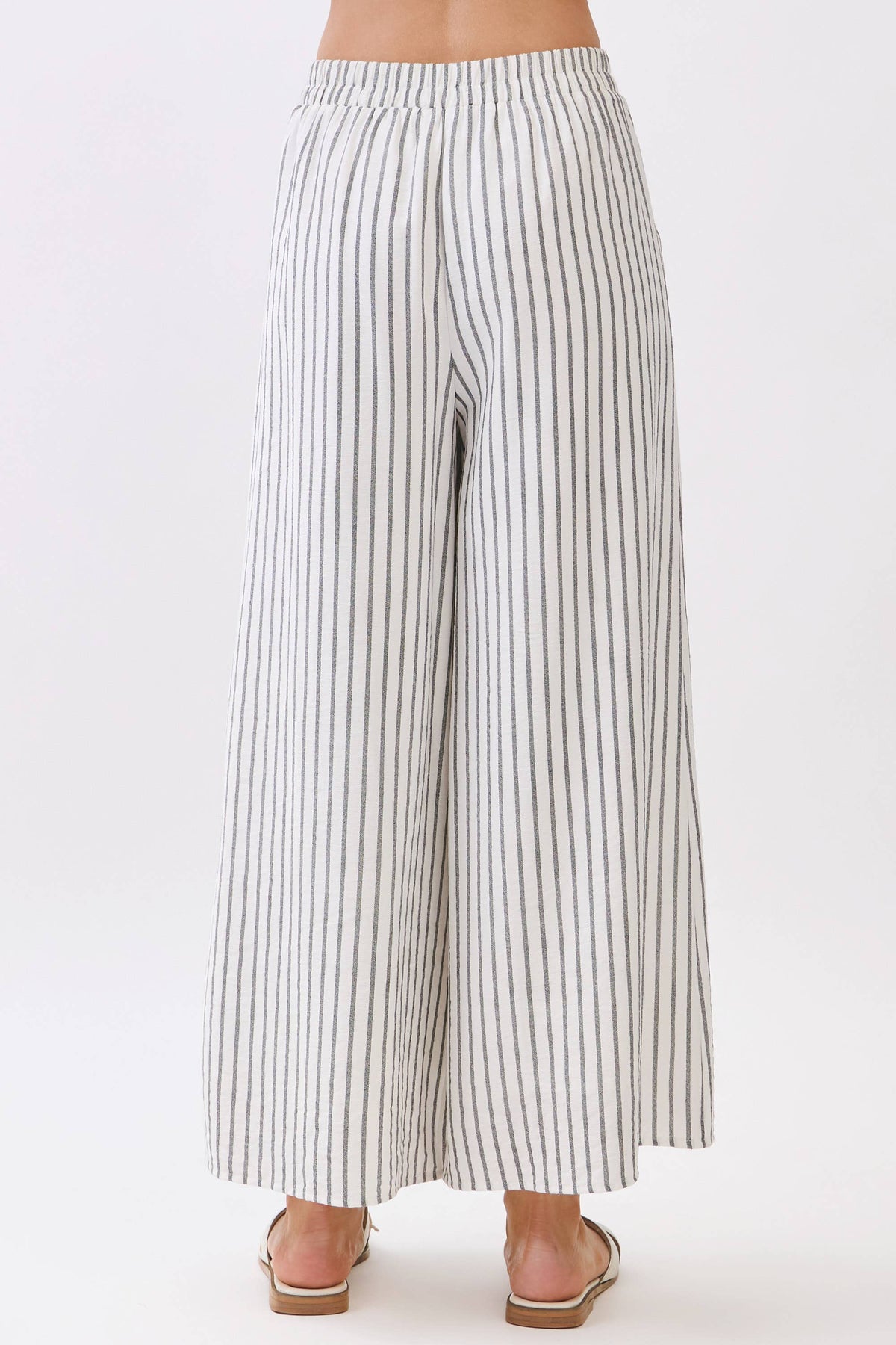 Stripe Wide Leg Pants