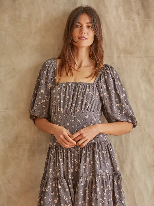 Woven Crinkle Dress