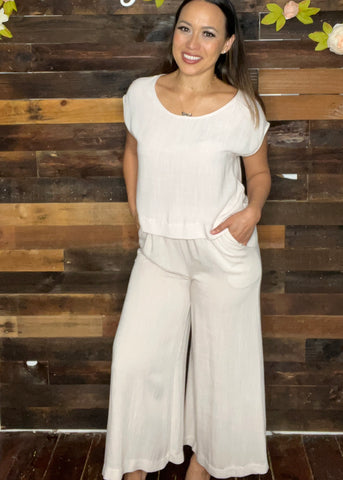 Boho Wide-leg Pant